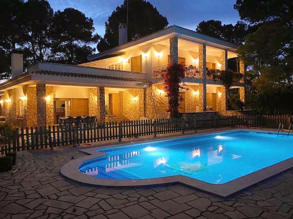 Villa Bella Cala L'Ametlla de Mar Bagian luar foto