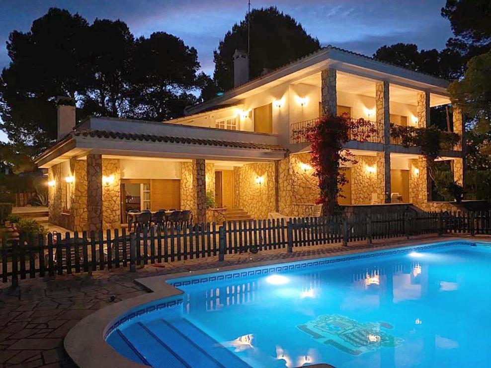 Villa Bella Cala L'Ametlla de Mar Bagian luar foto